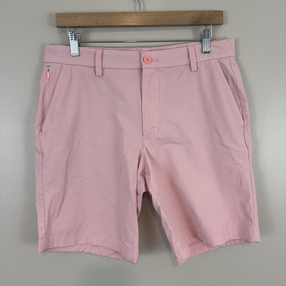 Vineyard Vines Pink Otg Shorts Mens 30 X 8.5 On The Go‎ EUC - Picture 1 of 9